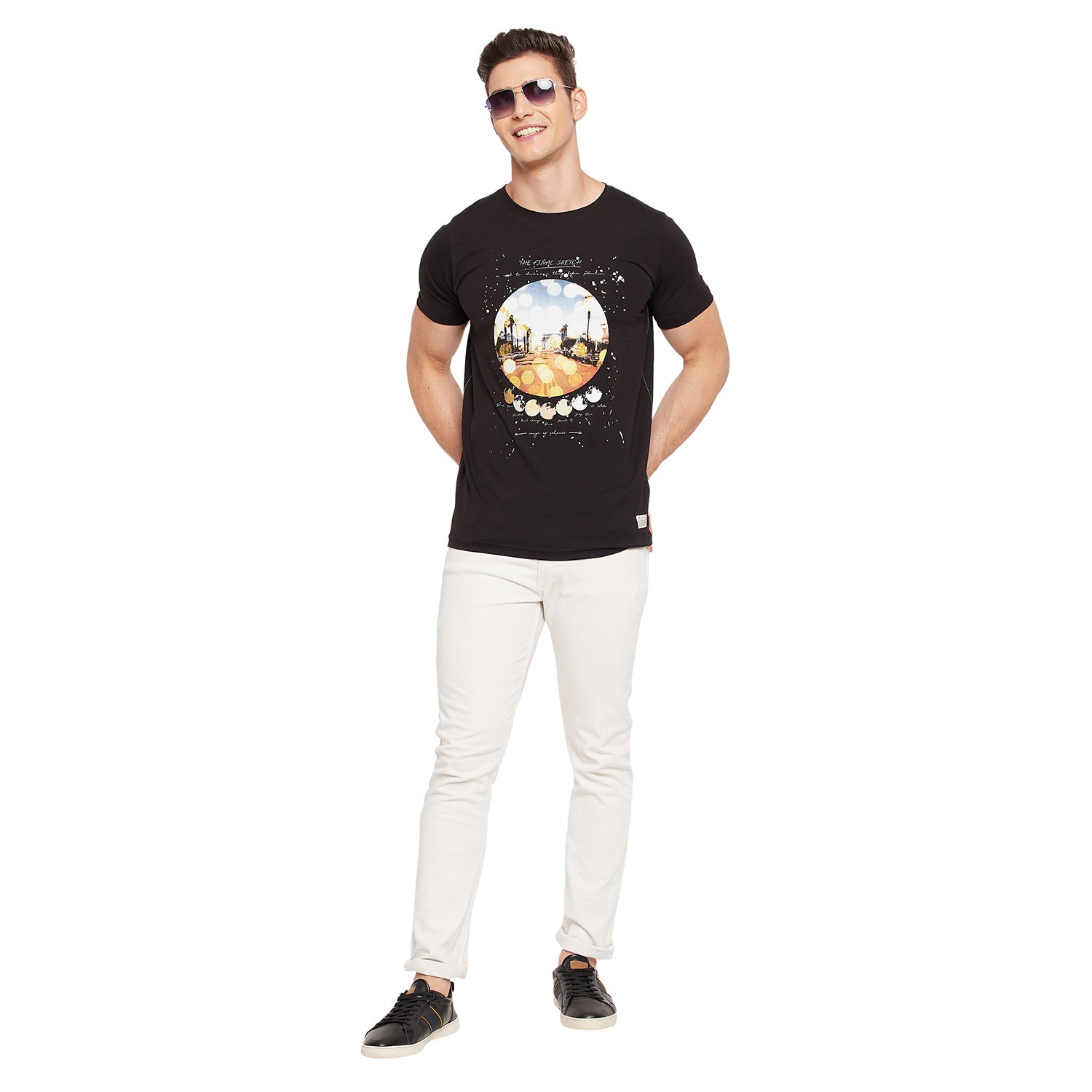 Duke Urban Men Half Sleeve Cotton T-shirt (ONLF196)
