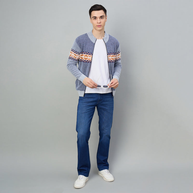 Duke Urban Men Full zip Regular Sweater (SDS2214)