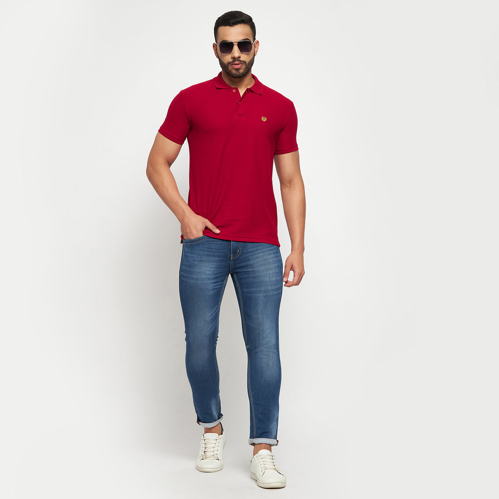 Duke Urban Men Half Sleeve Cotton T-shirt (MSD51)