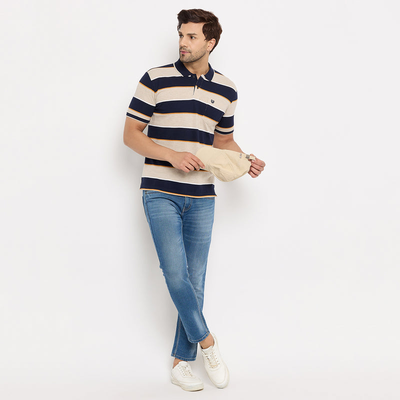 Duke Urban Men Half Sleeve Cotton T-shirt (LF7279)