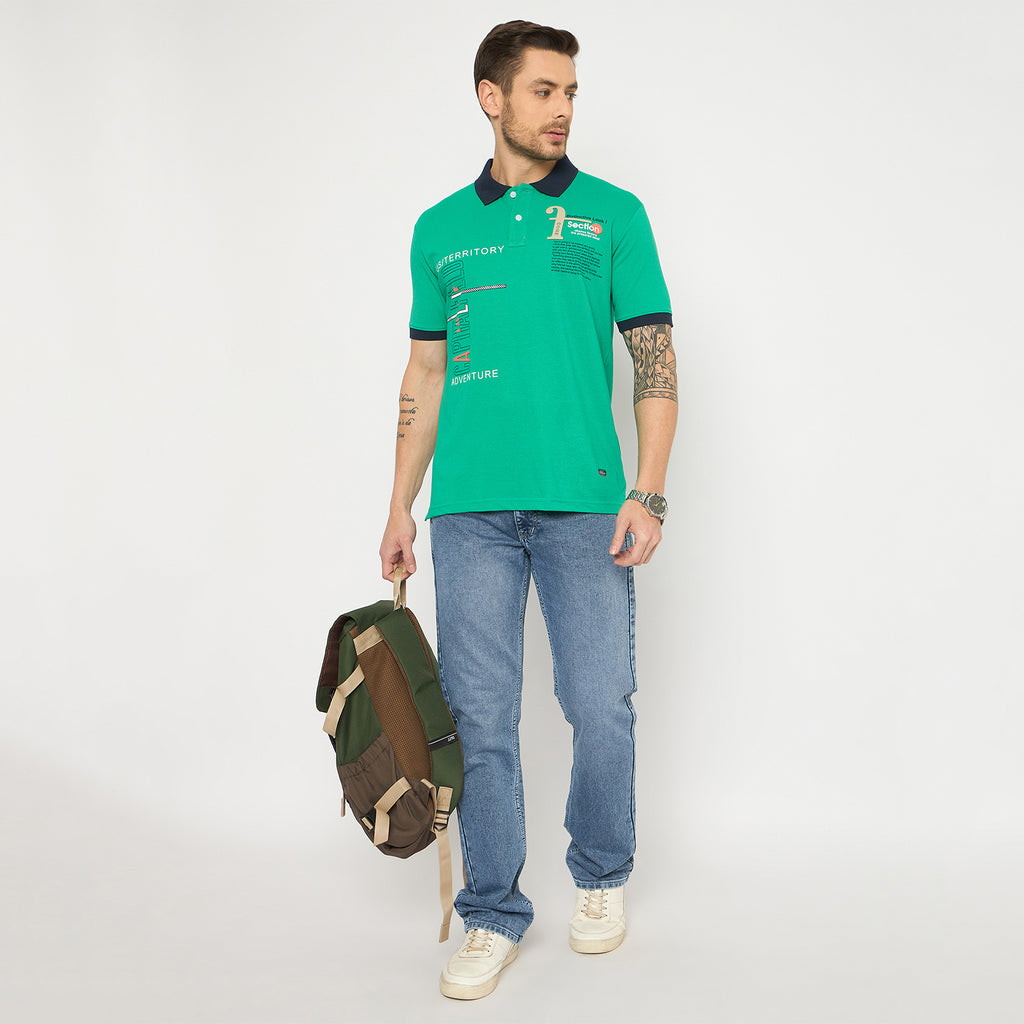 Duke Urban Men Half Sleeve Cotton Tshirt (ONLF305)