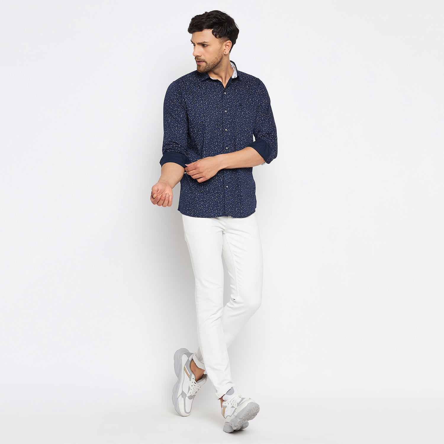 Duke Stardust Men Full Sleeve Cotton Shirts (SDO8APR)