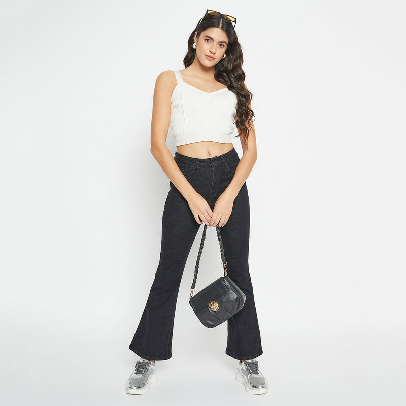 Duke Urban Women Boot Cut Stretchable Jeans (SDD6745)