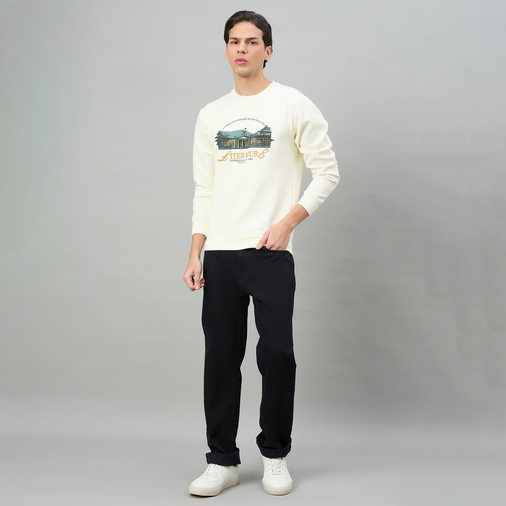 Duke Urban Men Round Neck Full Sleeve Regular Sweatshirt (LF6511)