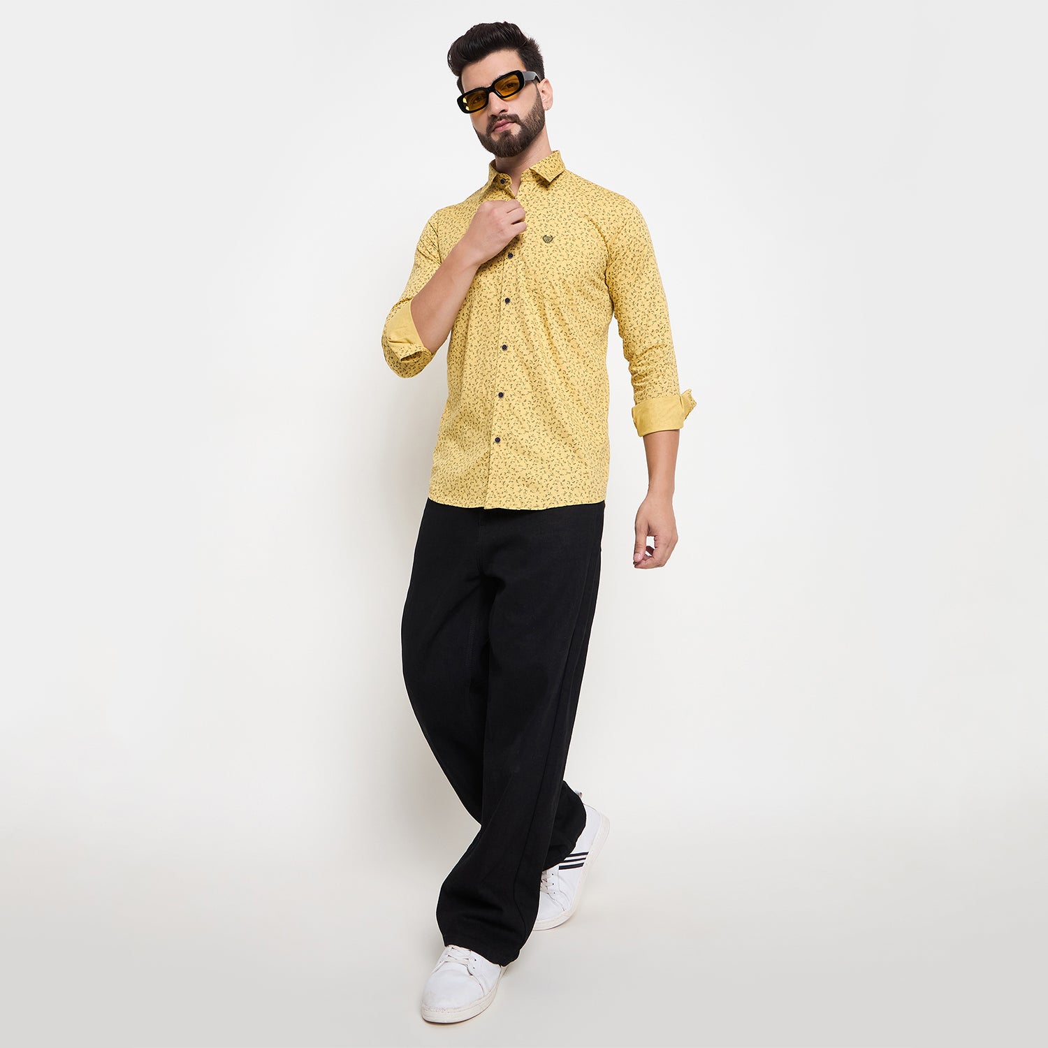 Duke Urban Men Full Sleeve Cotton Shirt (SDO6PRTT)