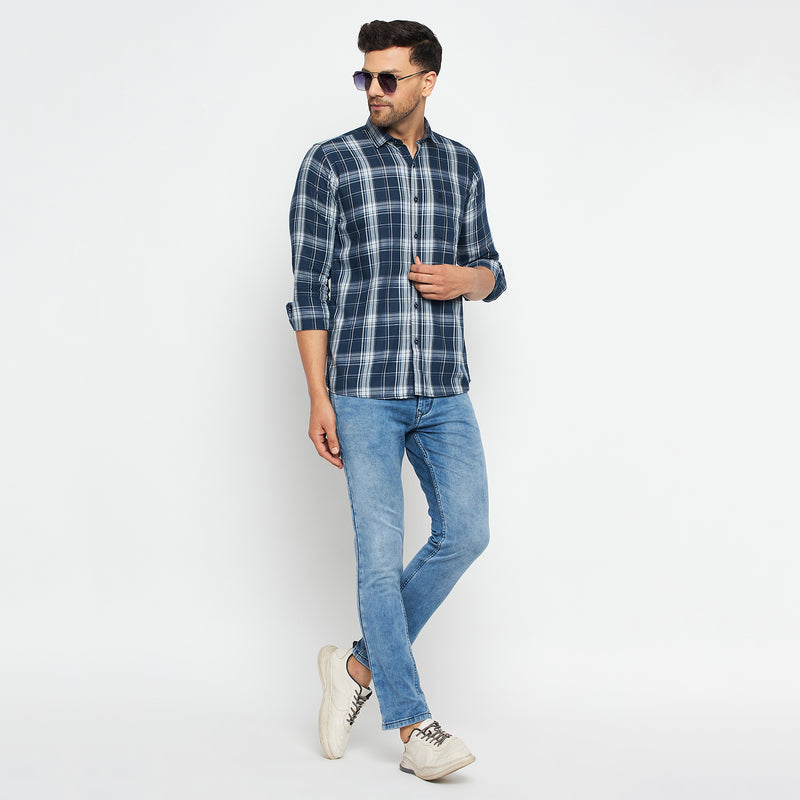 Duke Urban Men Full Sleeve Cotton Shirts (SDO8CKN)