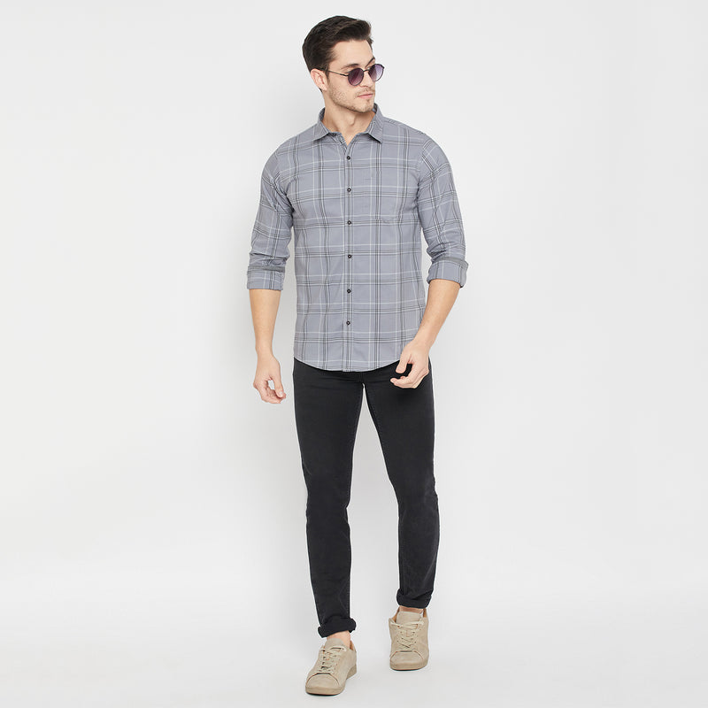 Duke Urban Men Full Sleeve Cotton Shirt (SDO9080)