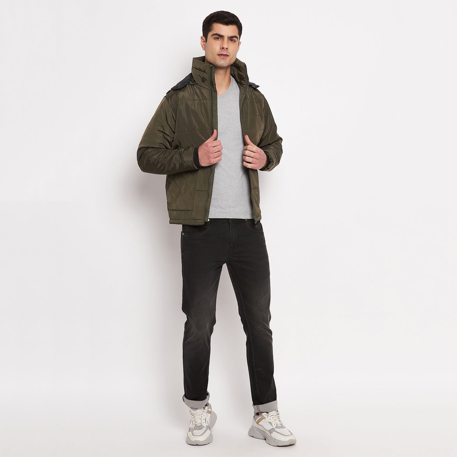 Duke Urban Men Full Sleeve Jacket (SDZ3017)