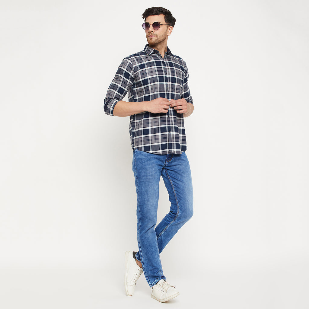 Duke Urban Men Full Sleeve Cotton Shirt (SDO5CKOM)
