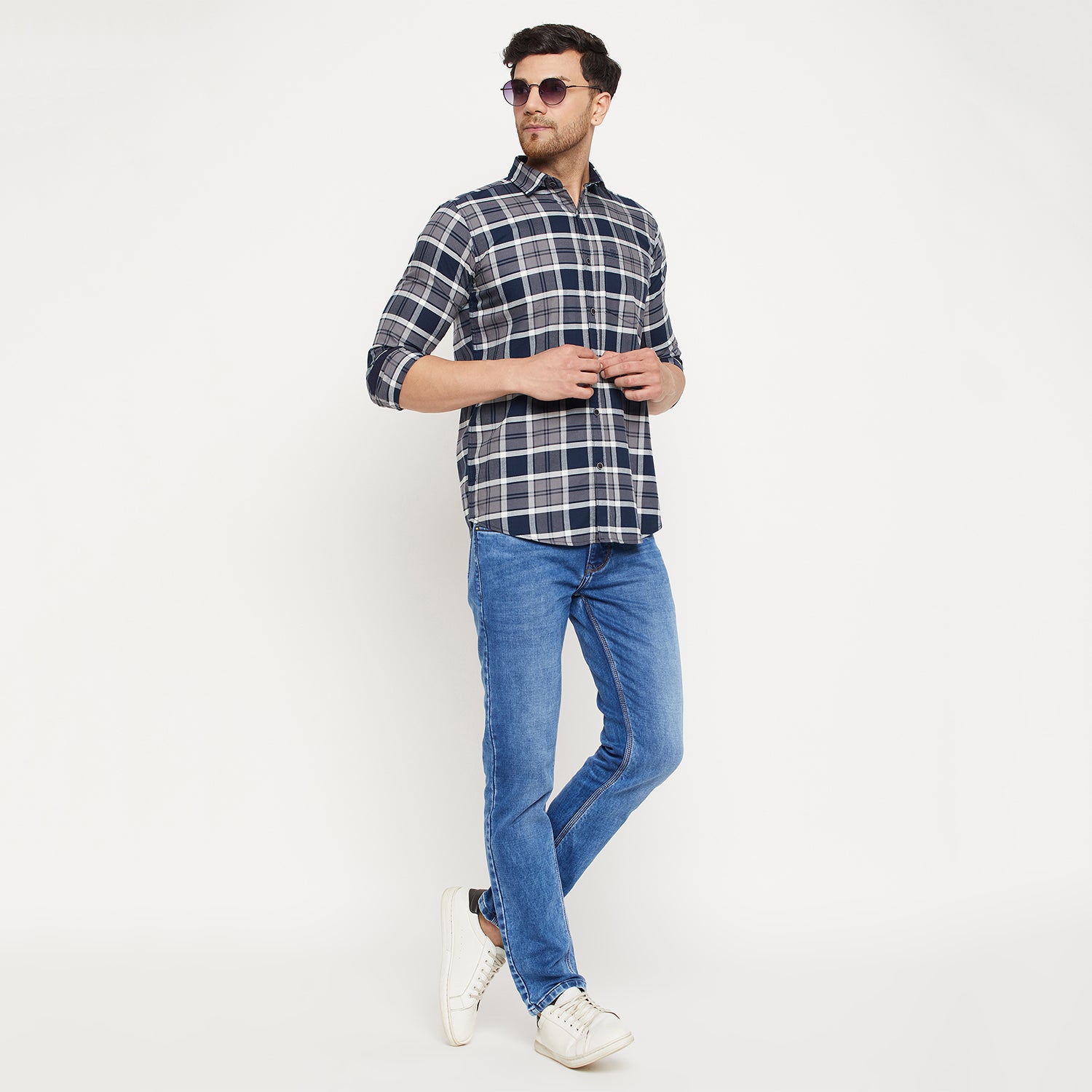 Duke Urban Men Full Sleeve Cotton Shirt (SDO5CKOM)