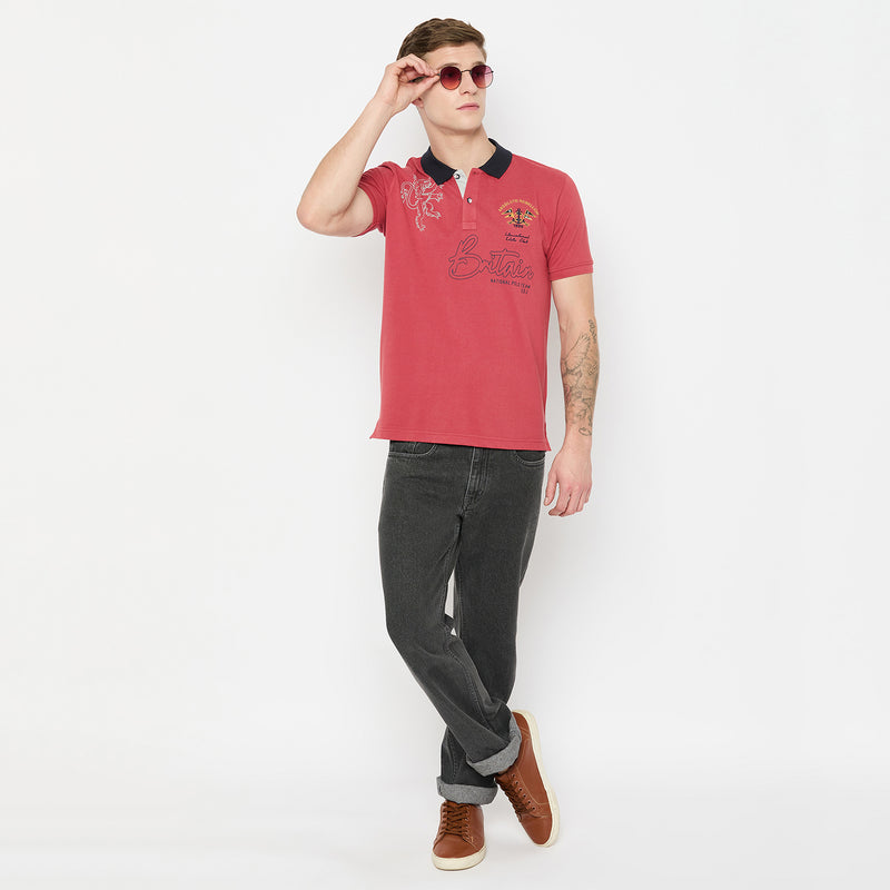 Duke Urban Men Half Sleeve Cotton Tshirt (LF5777)