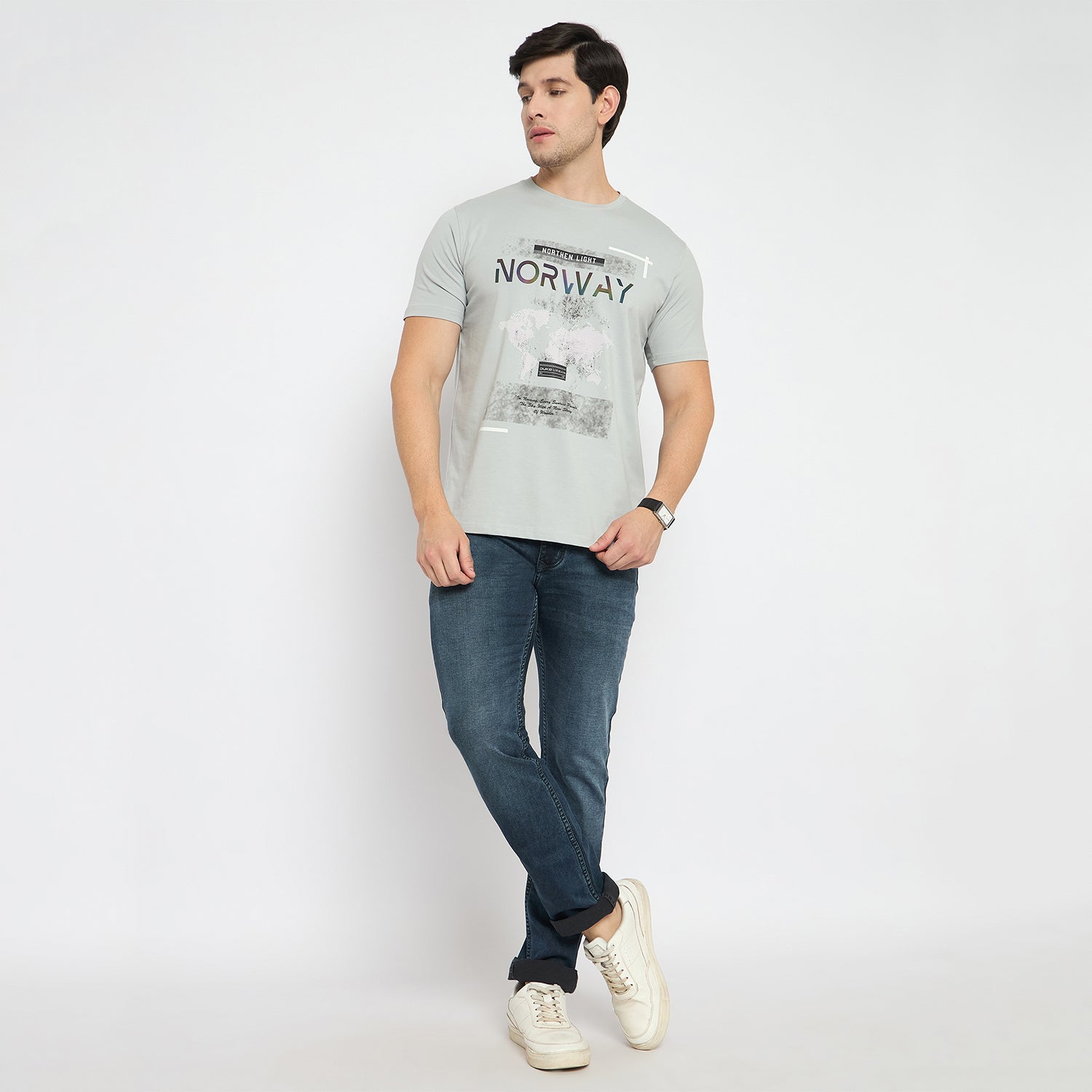 Duke Urban Men Narrow Bottom Stretchable Jeans (SDD5726N)