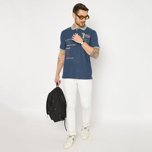 Duke Men Half Sleeve Cotton Tshirt (ONLF305)