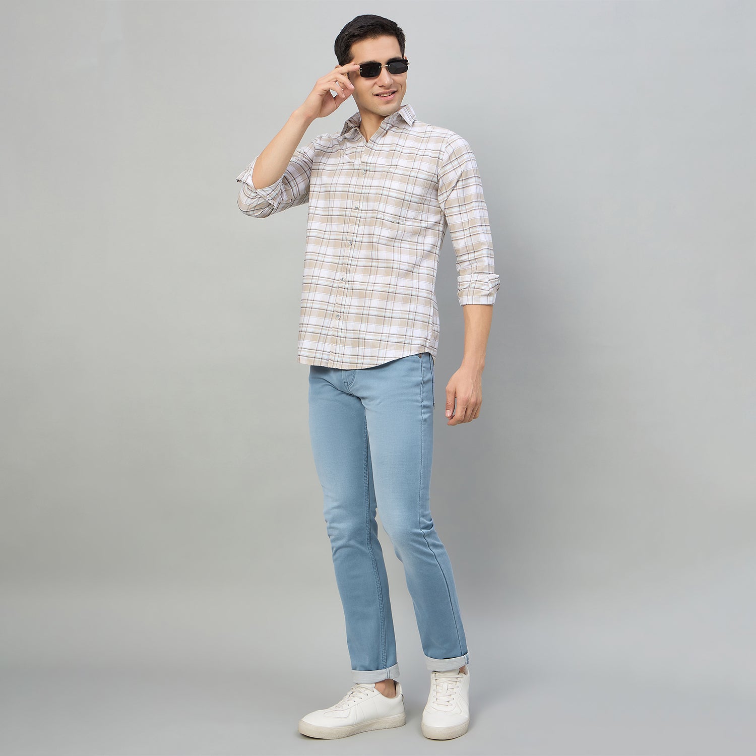 Duke Men Narrow Fit Stretchable Jeans (SDD5999N)