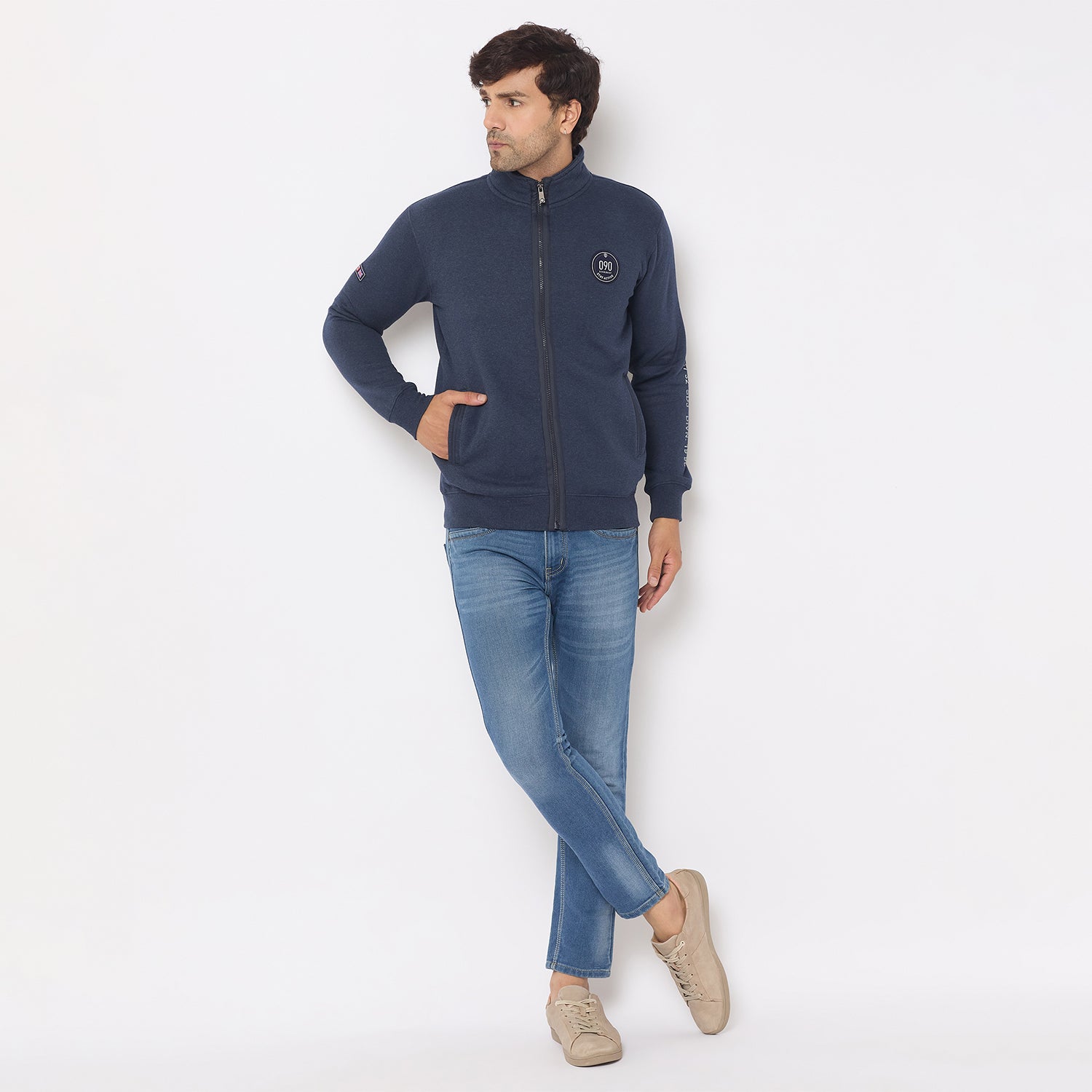 Duke Urban Men Zipper Sweatshirt (LF6256)