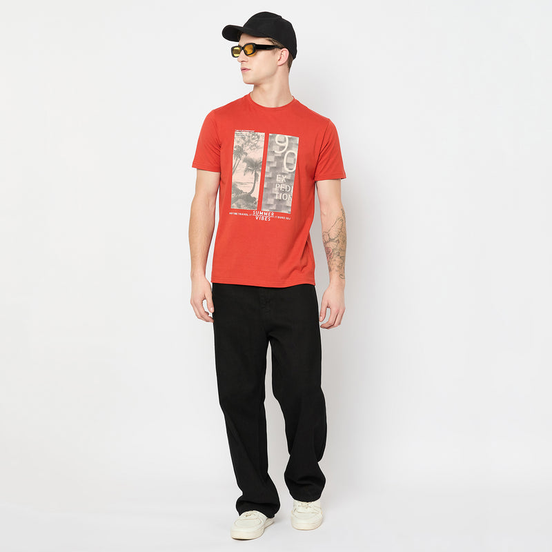Duke Urban Men Half Sleeve Cotton Tshirt (LF7162)