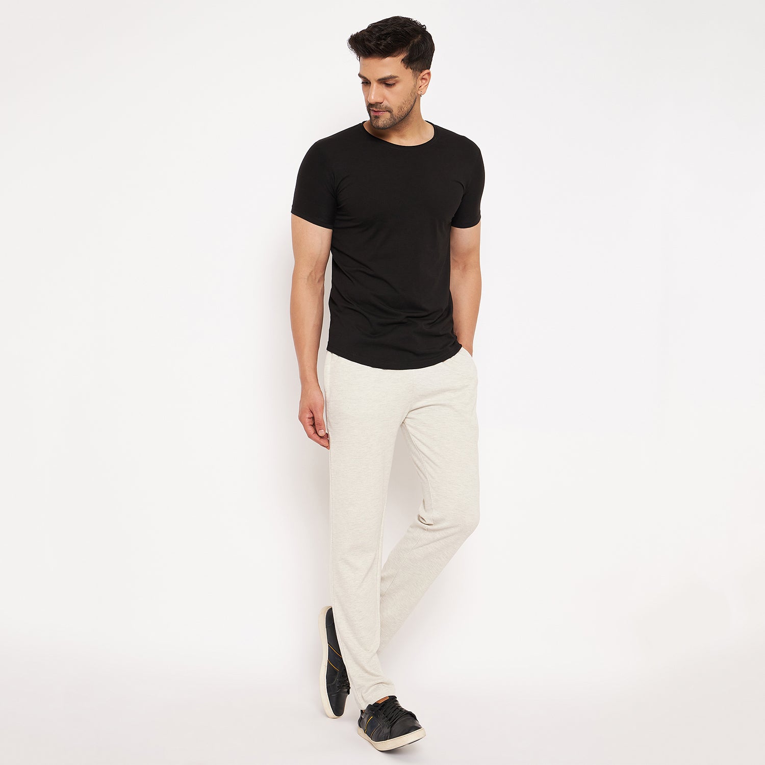 Duke Stardust Men Solid Track Pant (LF5660R)