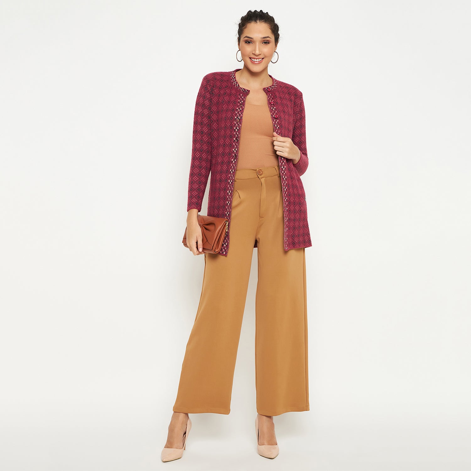 Duke Urban Women Full Sleeve Cardigan (SDS1215)