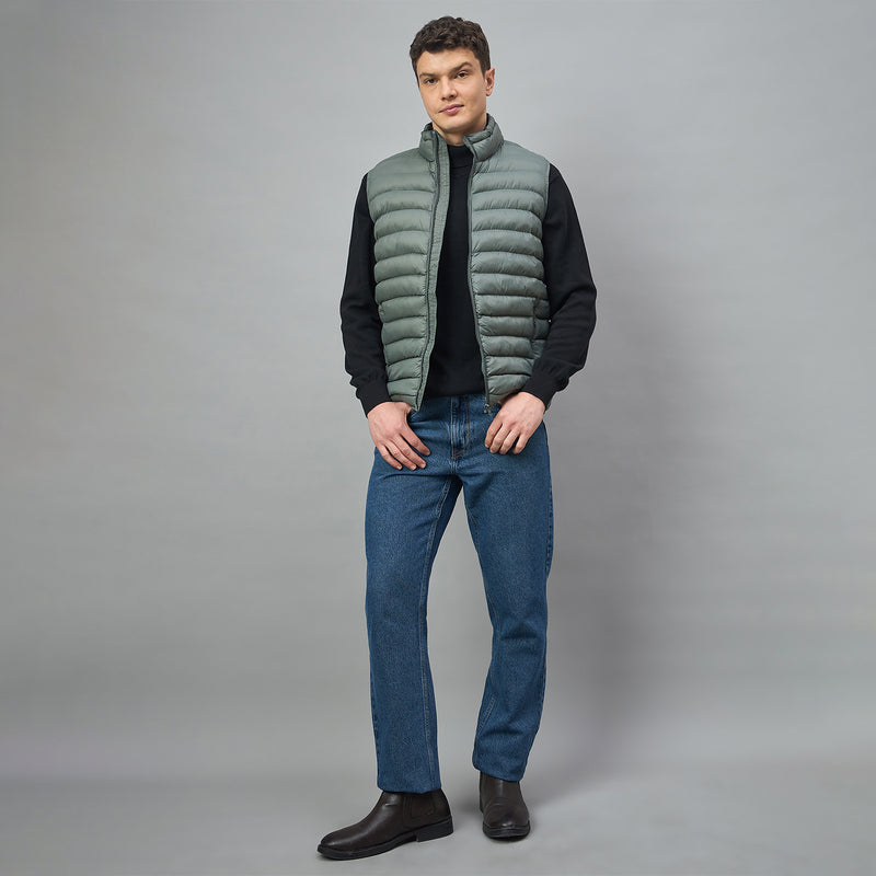 Duke Urban Men Full Sleeve High Neck Puffer Jacket (SDZ2250N)