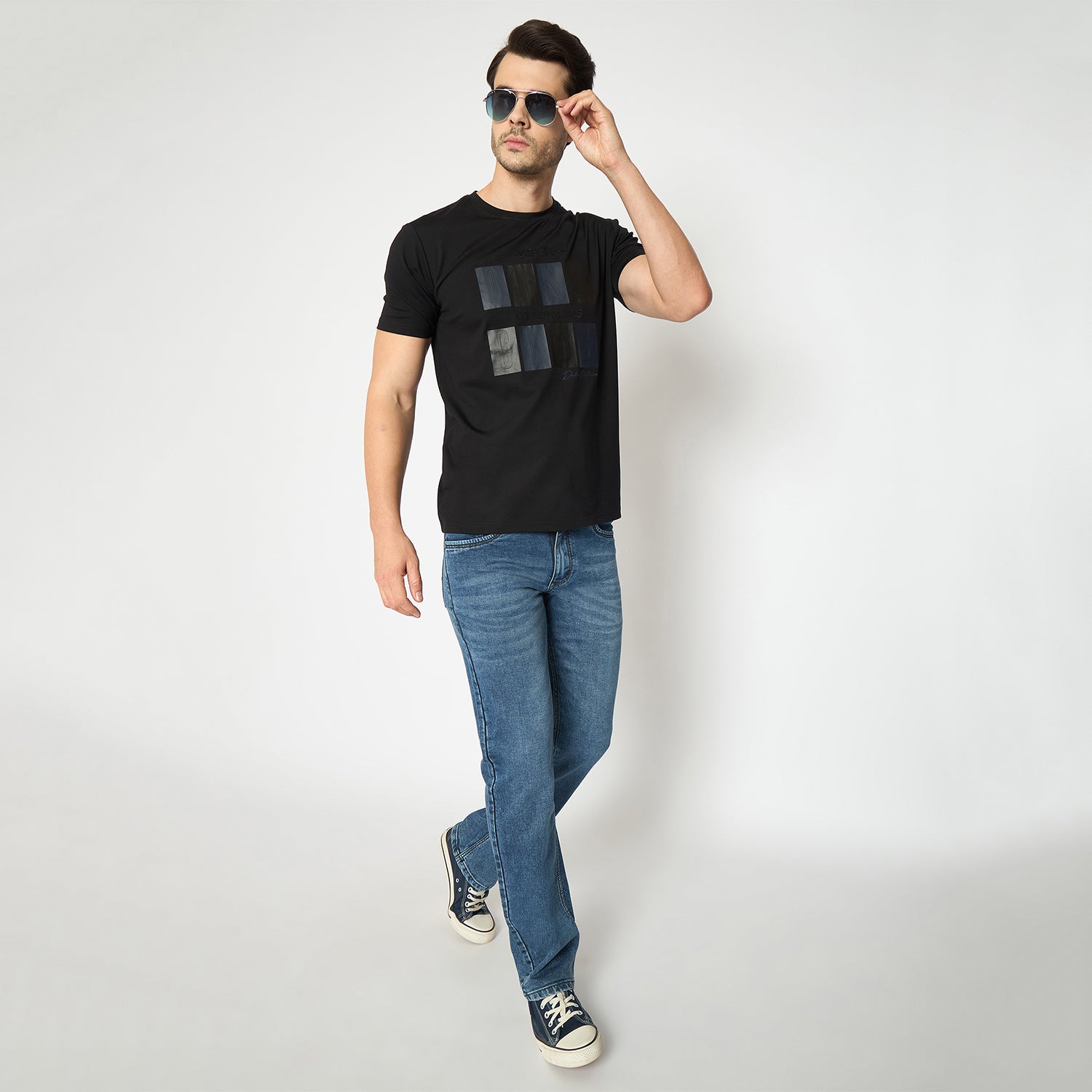 Duke Urban Men Comfort Fit Stretchable Jeans (SDD5720C)