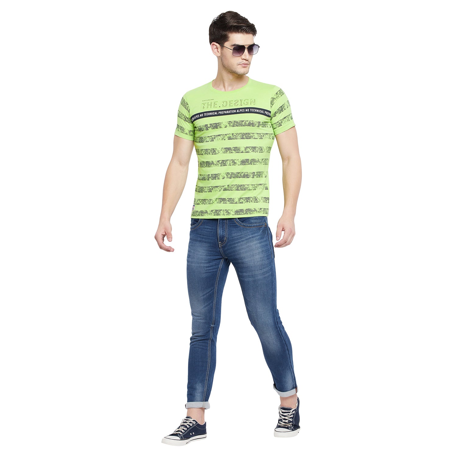 Duke Urban Men Half Sleeve Cotton T-shirt (LQ1907)