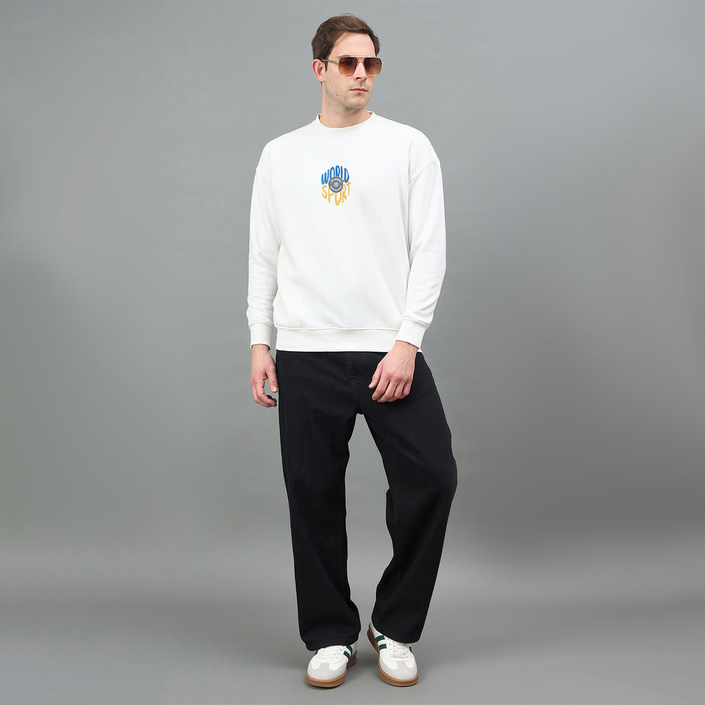 Duke Urban Men Round Neck Oversized Sweatshirt (LF6452)