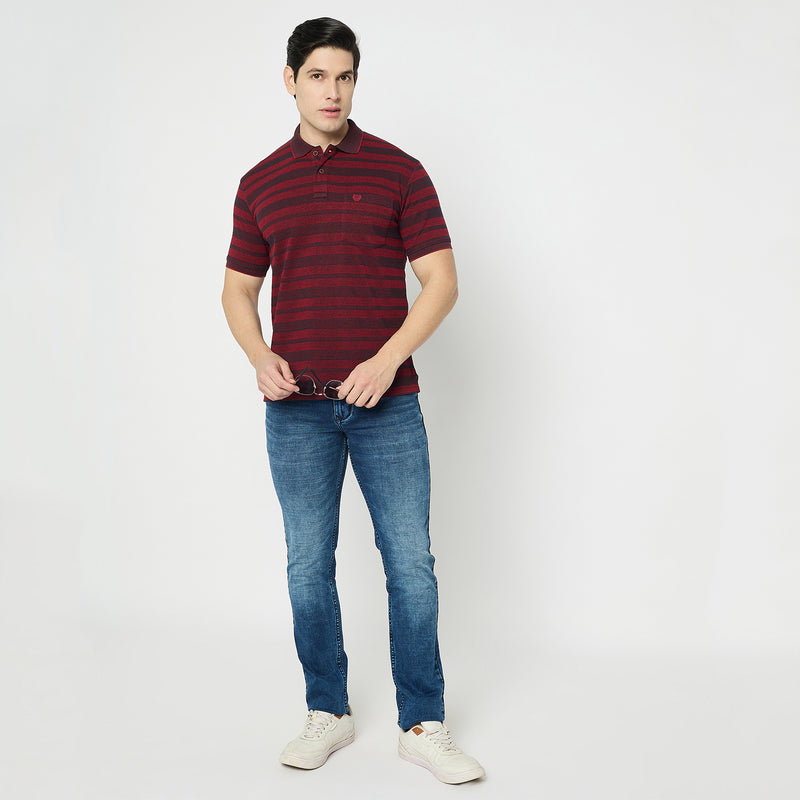 Duke Urban Men Regular Polo Tshirt (LF7347)