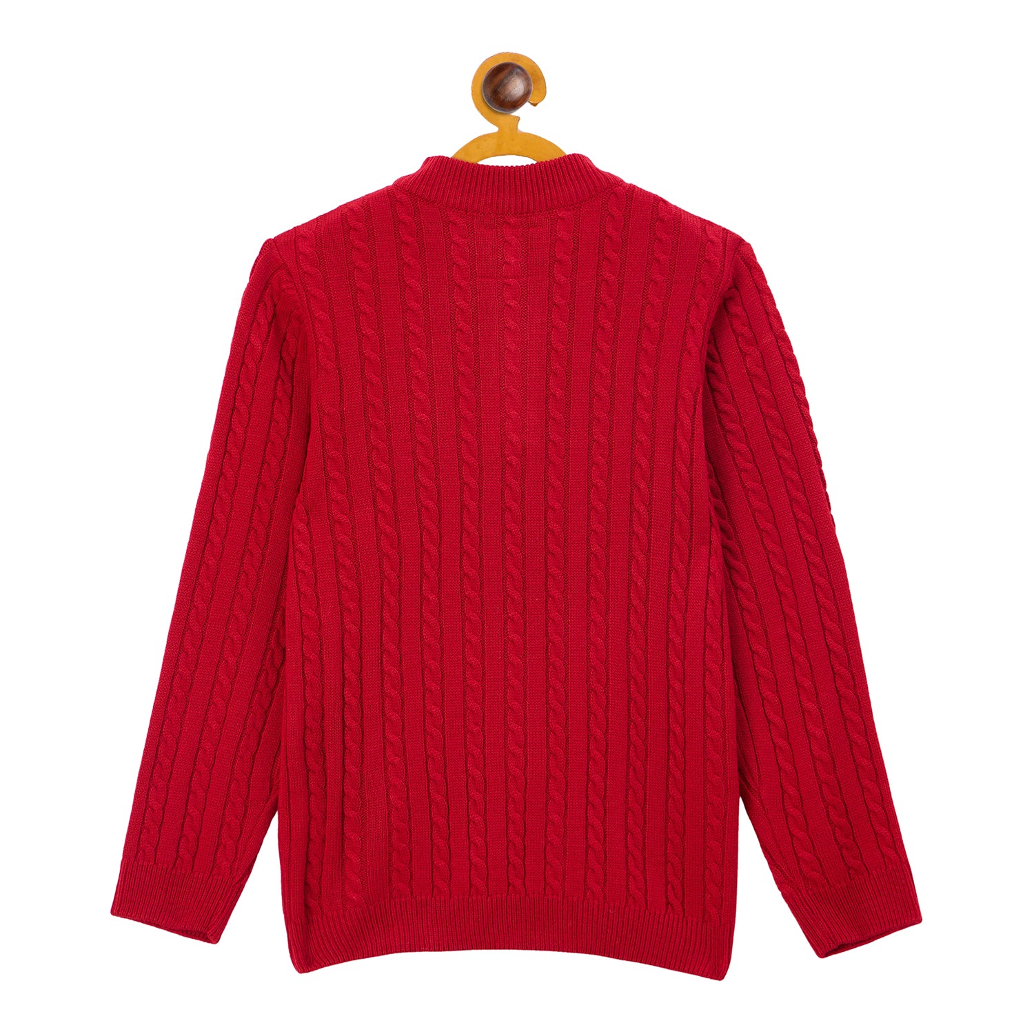 Duke Urban Boys Half Zip Full Sleeve Regular Sweater (S3621)