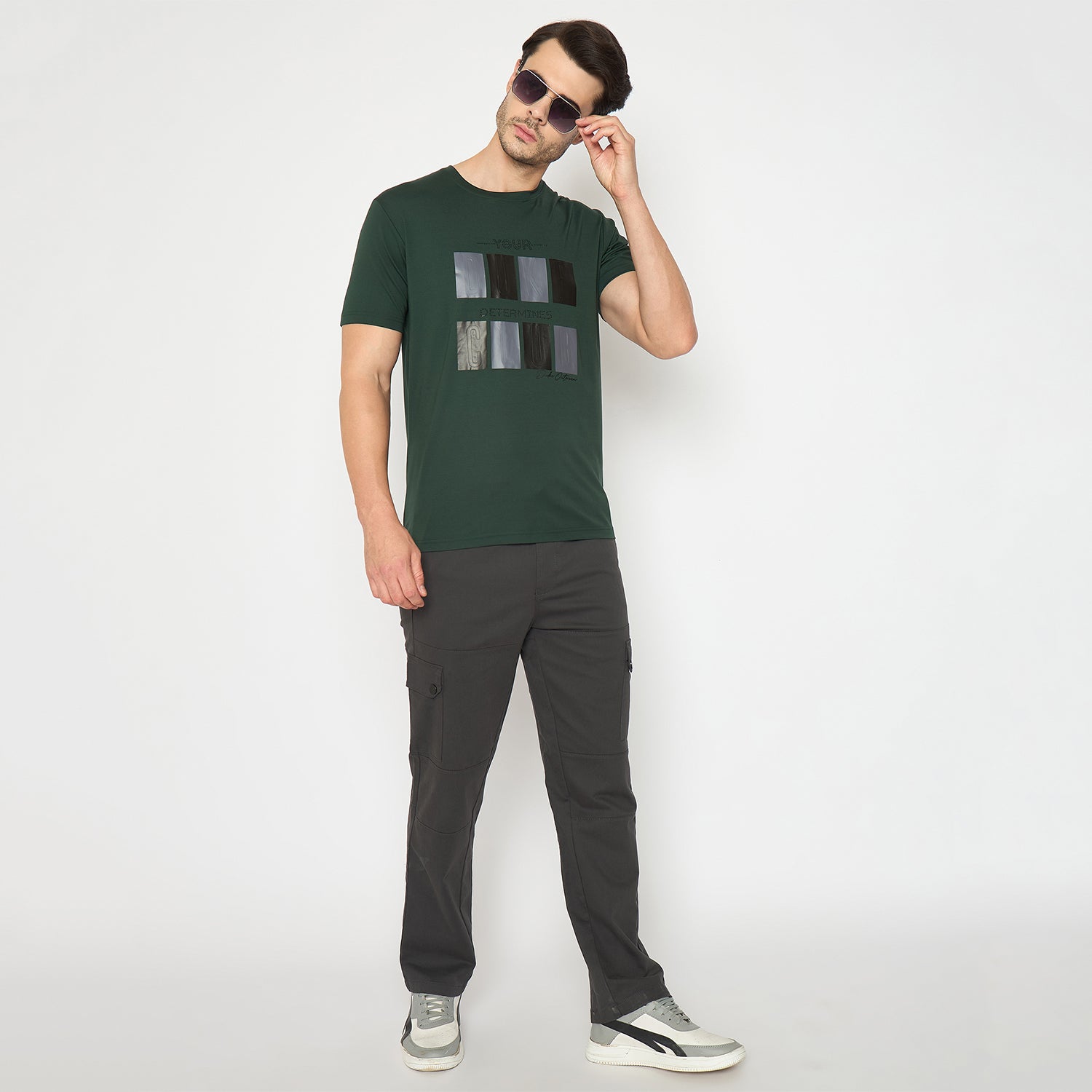 Duke Urban Men Half Sleeve Cotton Tshirt (LF7337S)