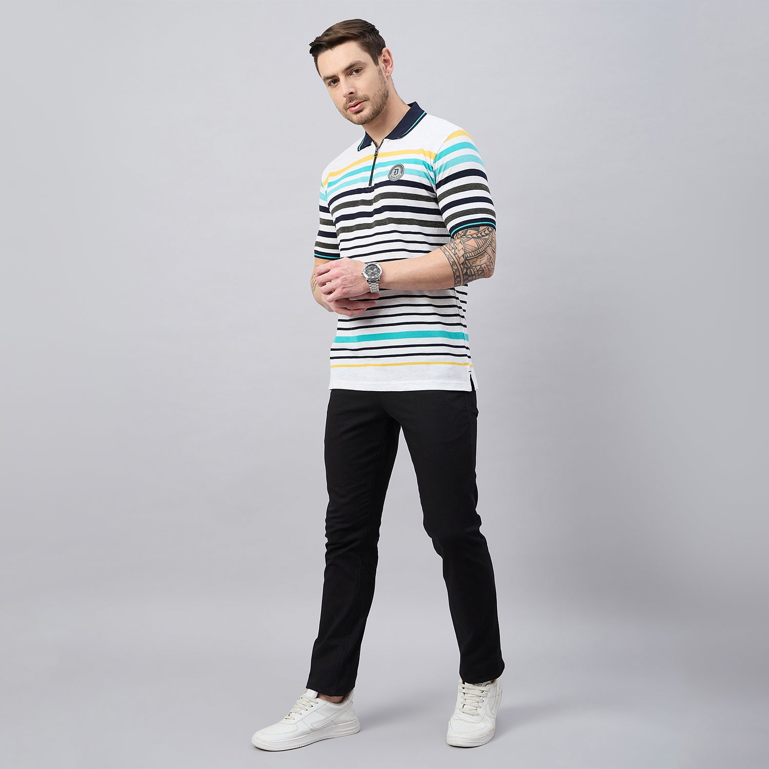 Duke Urban Men Half Sleeve Cotton Polo Tshirt (ON3252)