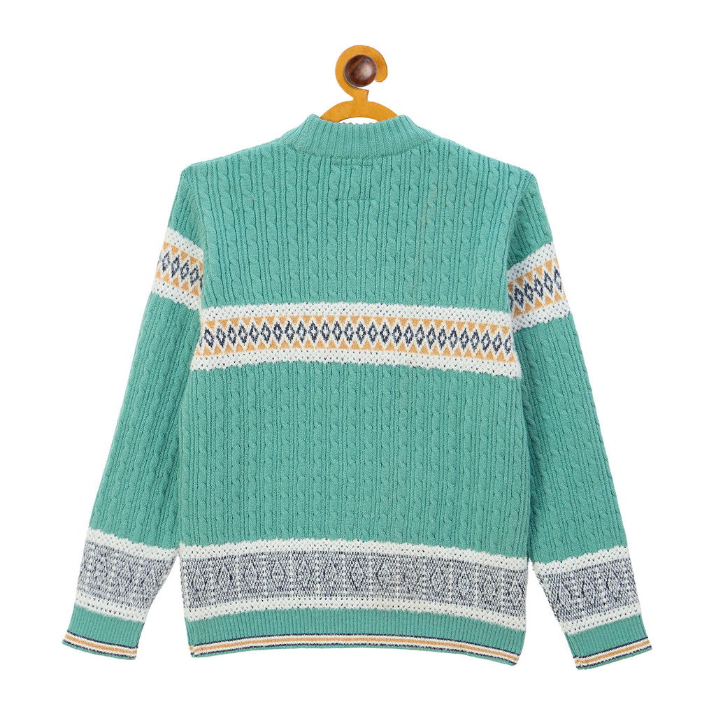 Duke Urban Boys Round Neck Full Sleeve Regular Sweater (S3631)