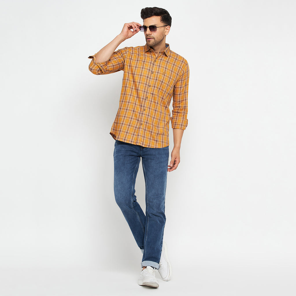 Duke Stardust Men Full Sleeve Cotton Shirt (SD8CKTBQ)