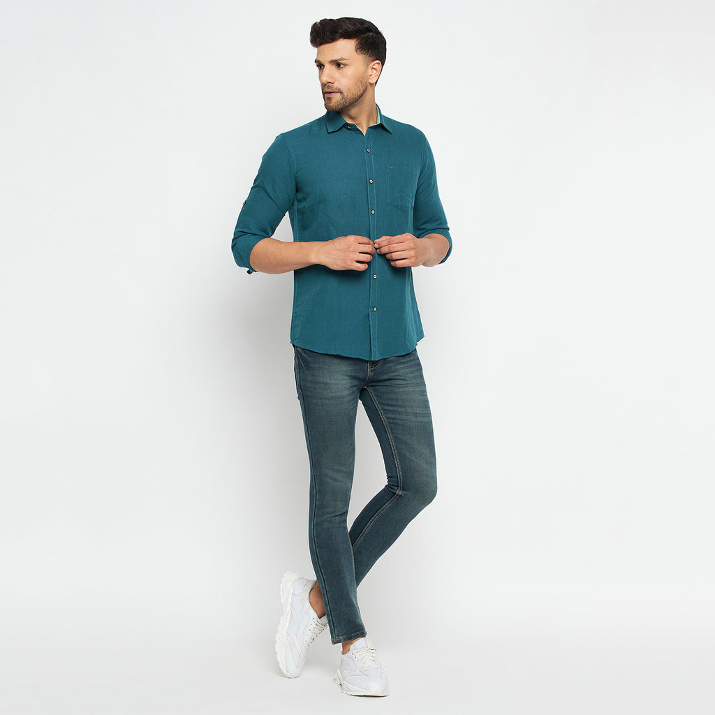 Duke Stardust Men Full Sleeve Cotton Shirts (SDO8926)
