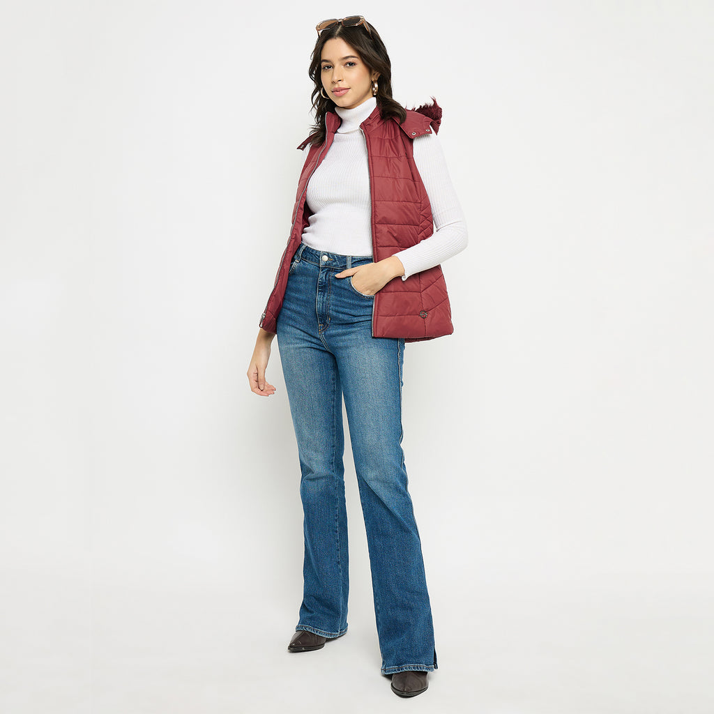 Duke Urban Women Sleeveless Jacket (SDZ4061)