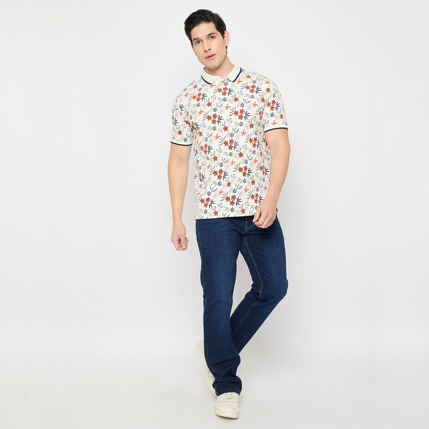 Duke Urban Men Half Sleeve Cotton Polo Tshirt (LF7449)