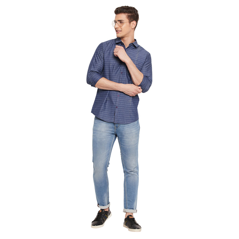 Duke Urban Men Full Sleeve Cotton Shirt (SDO8704)