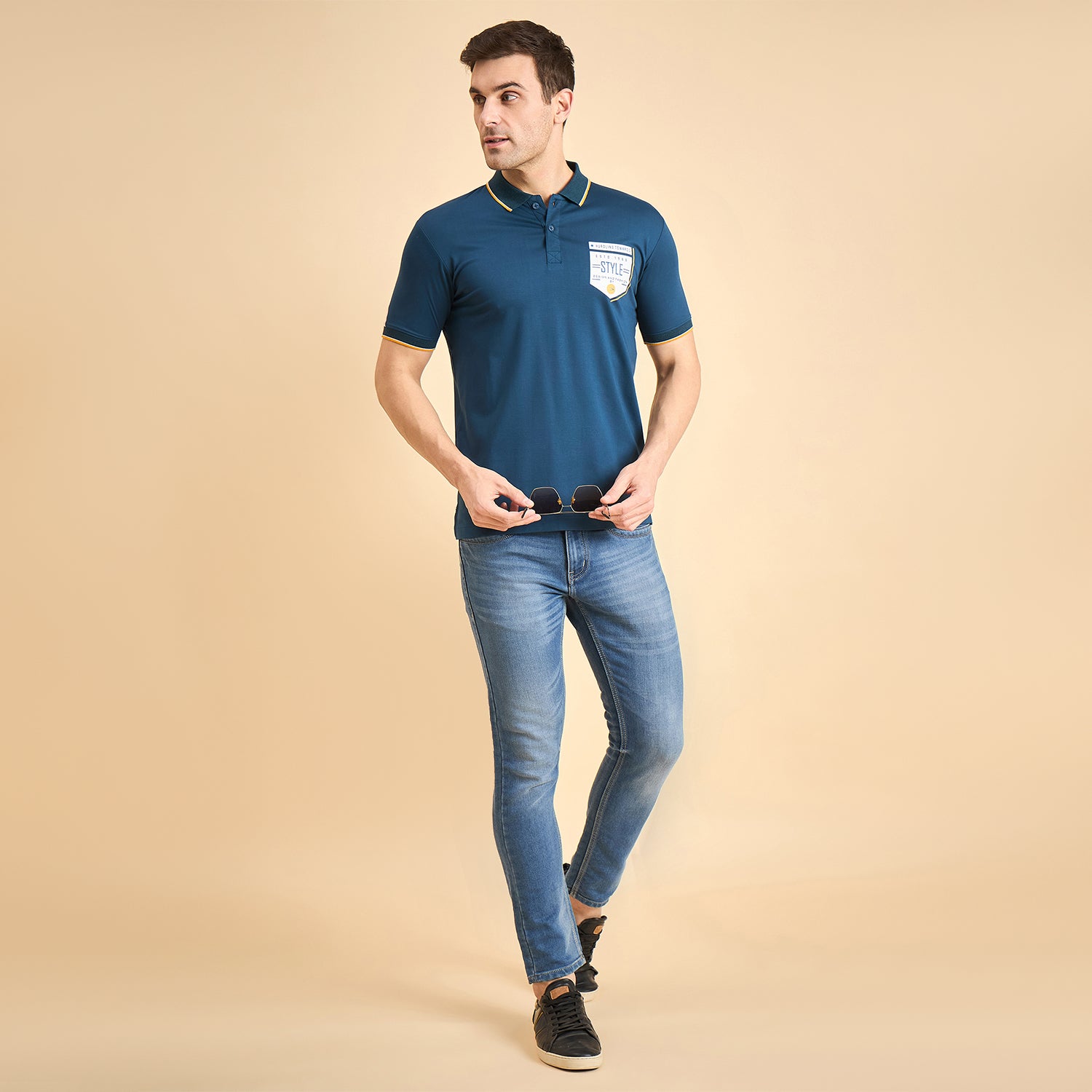Duke Urban Men Half Sleeve Cotton Polo Tshirt (ON3051)