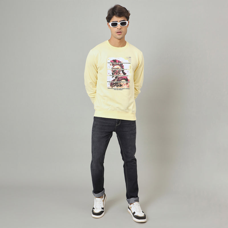 Duke Urban Men Round Neck Regular Sweatshirt (LF6437)