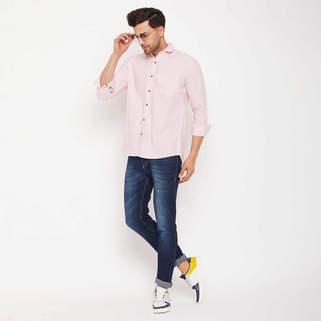 Duke Men Stardust Cotton Full Sleeve Shirt (SDO8PCDL)