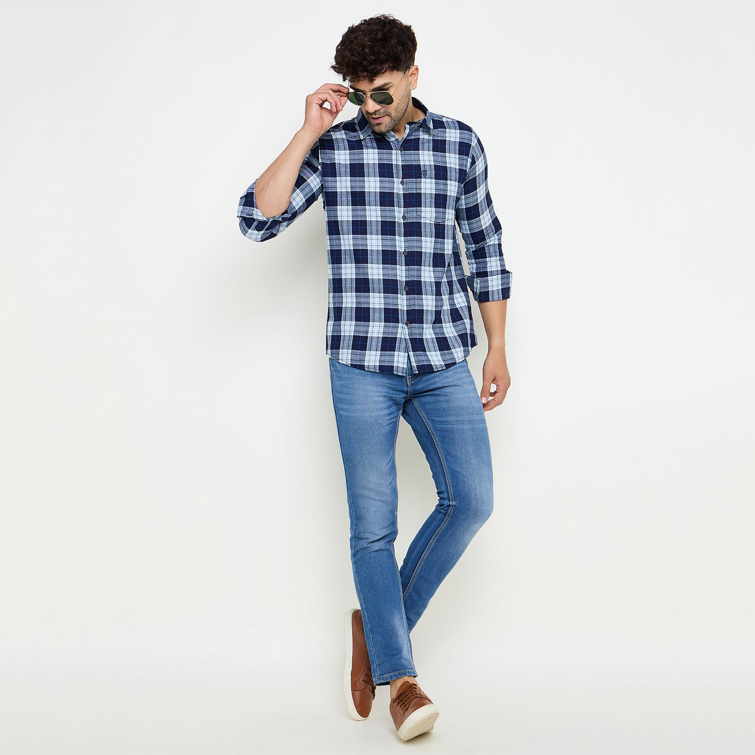 Duke Urban Men Full Sleeve Cotton Shirt (SDO7CKI)