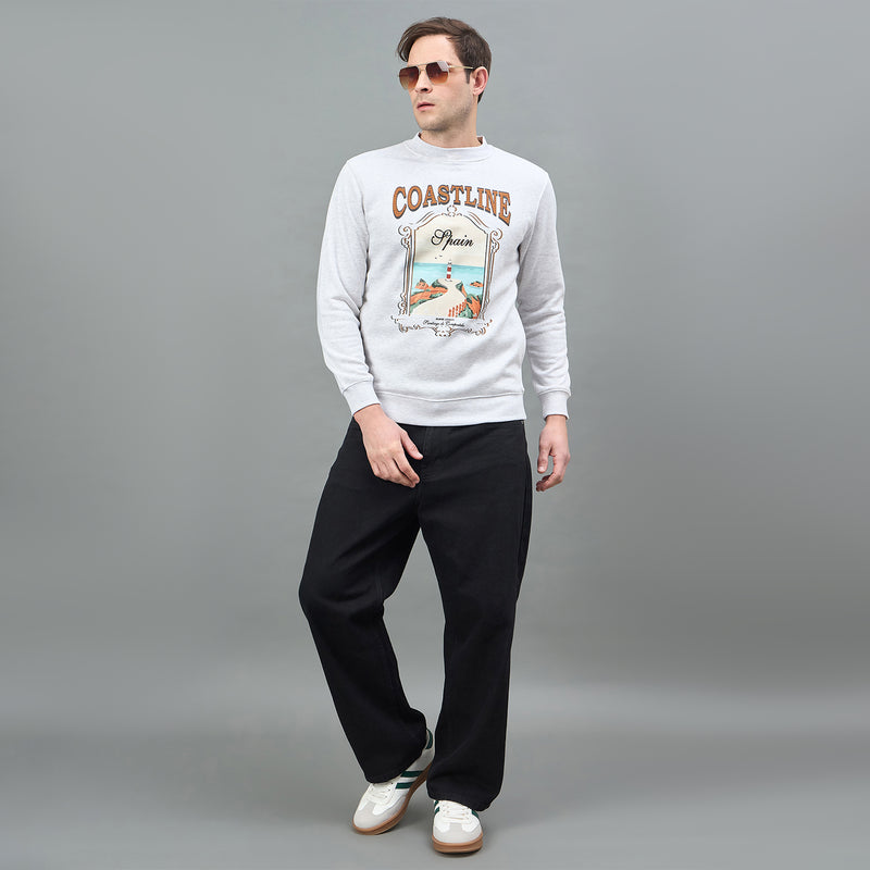 Duke Men Round Neck Full Sleeve Sweatshirt (LF6468)