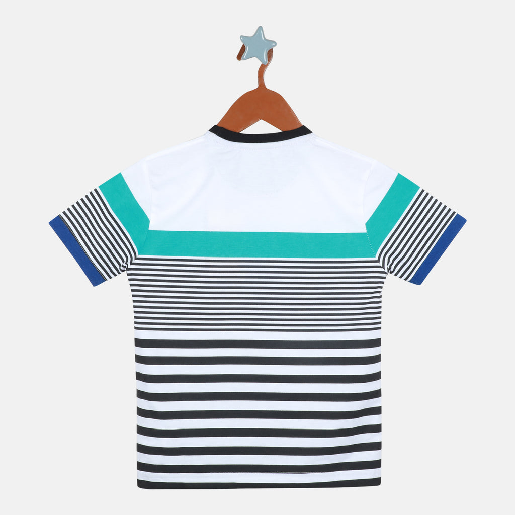 Duke Stardust Boys Half Sleeve Cotton T-shirt (LF5948K)
