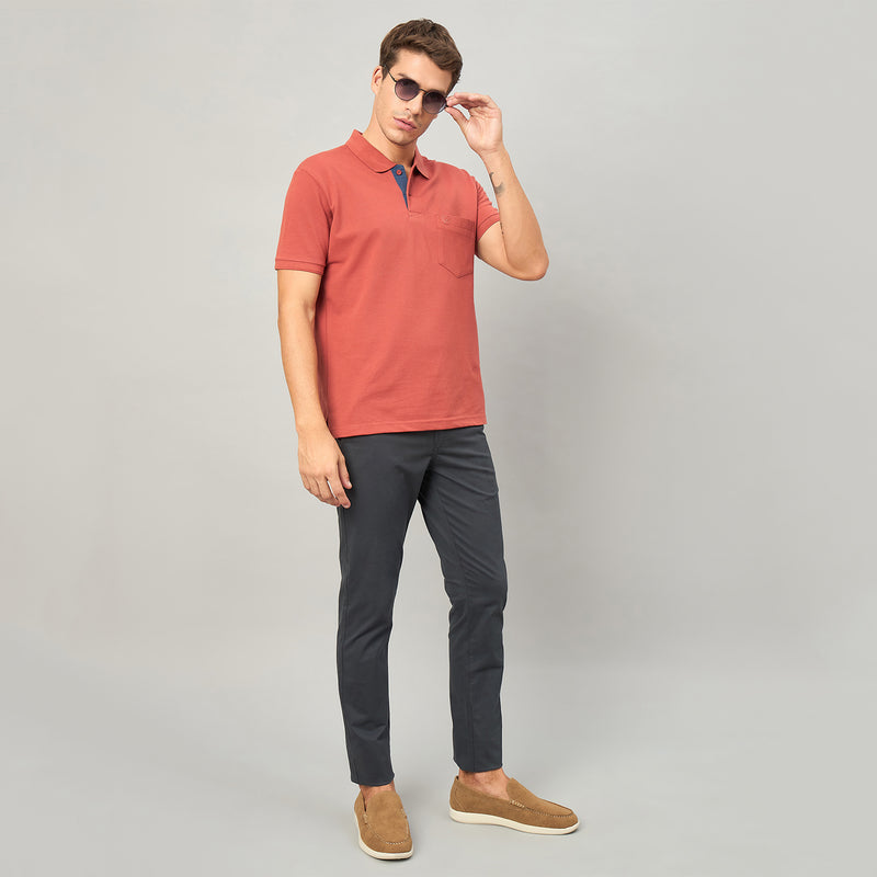 Duke Urban Men Flatfront Narrowfit Trouser (SDT4576Q)