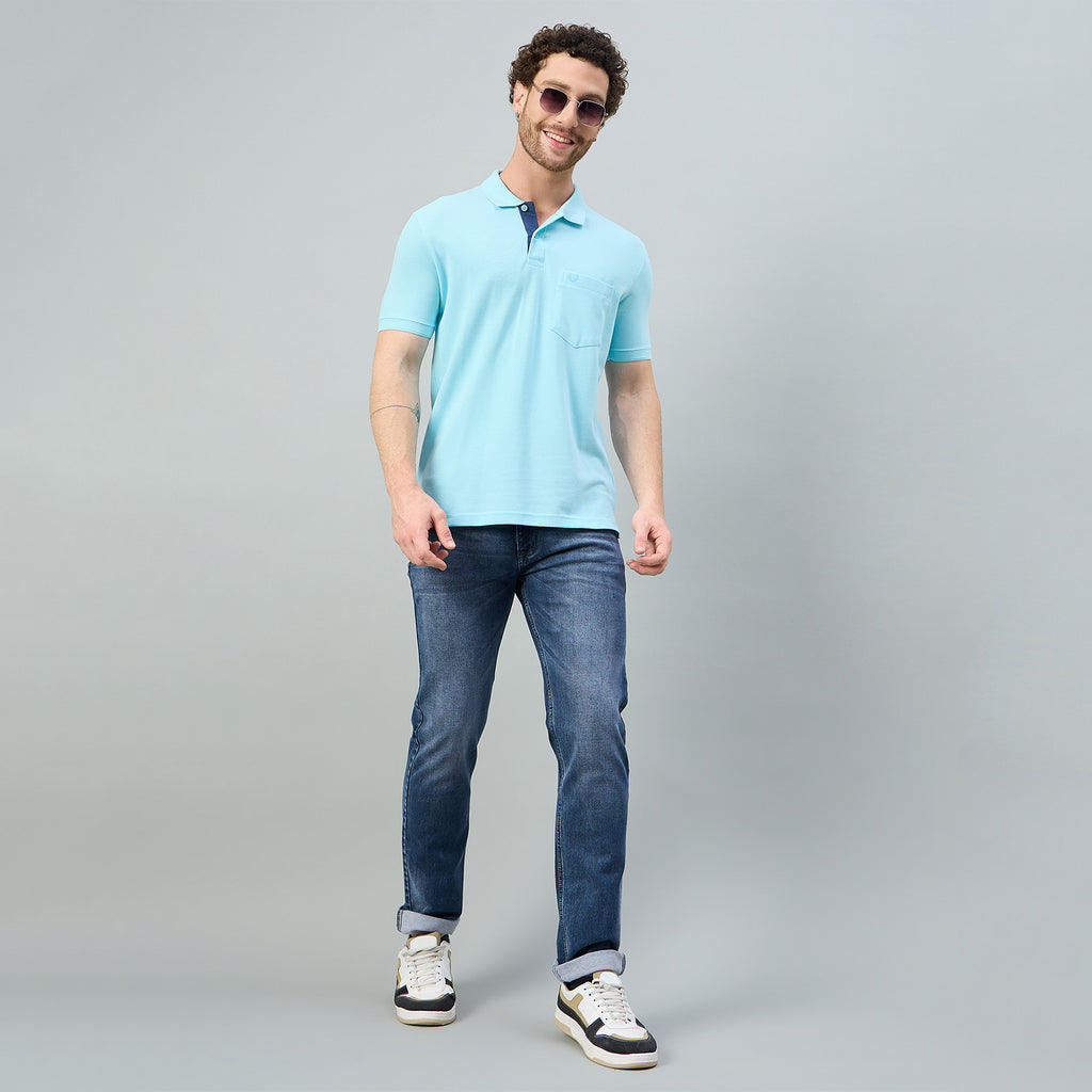 Duke Urban Men Smart Fit Solid Polo Tshirt (ONSD39) (More Colors)