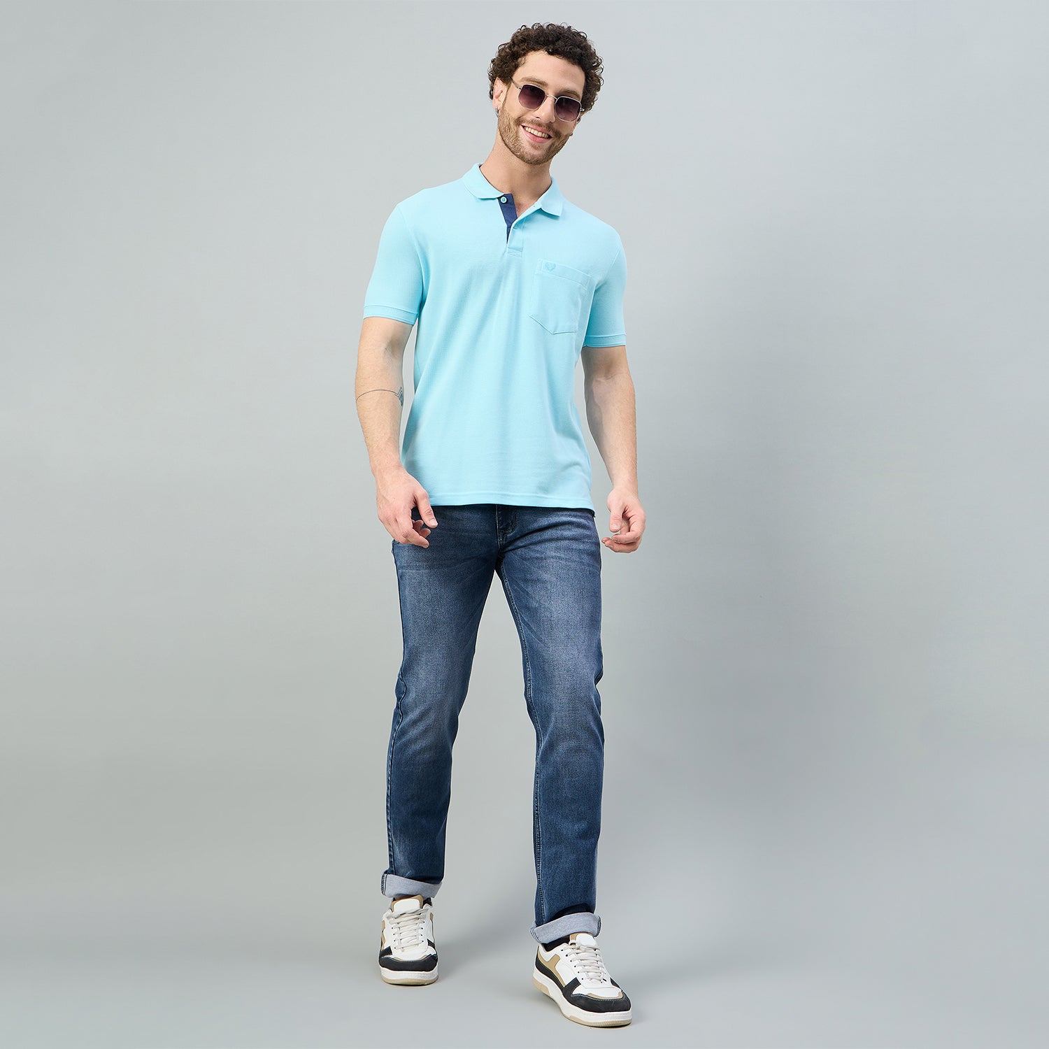 Duke Urban Men Smart Fit Solid Polo Tshirt (ONSD39) (More Colors)