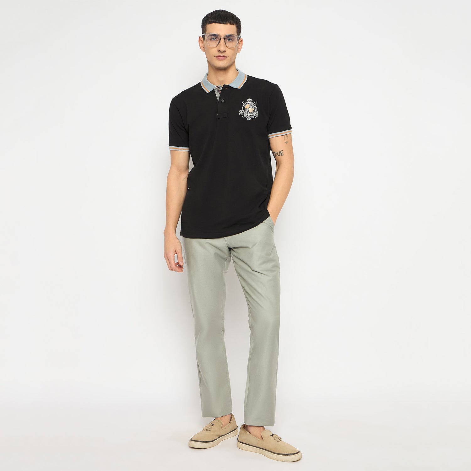 Duke Urban Men Cotton Chinos Trousers (SDT4614)