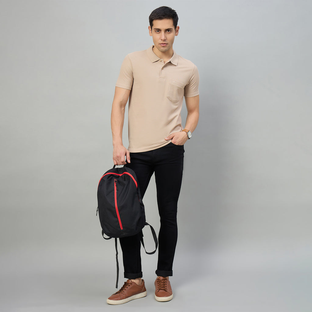 Duke Men Half Sleeve Cotton Regualr Fit Casual T-shirt (SD500)