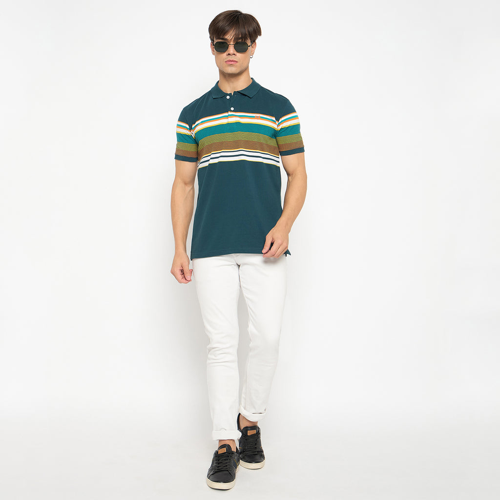 Duke Strardust Men Half Sleeve Cotton T-shirt (LF7067)