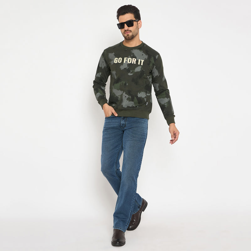 Duke Urban Men Full Sleeve Round Neck Sweatshirt (LF6389)