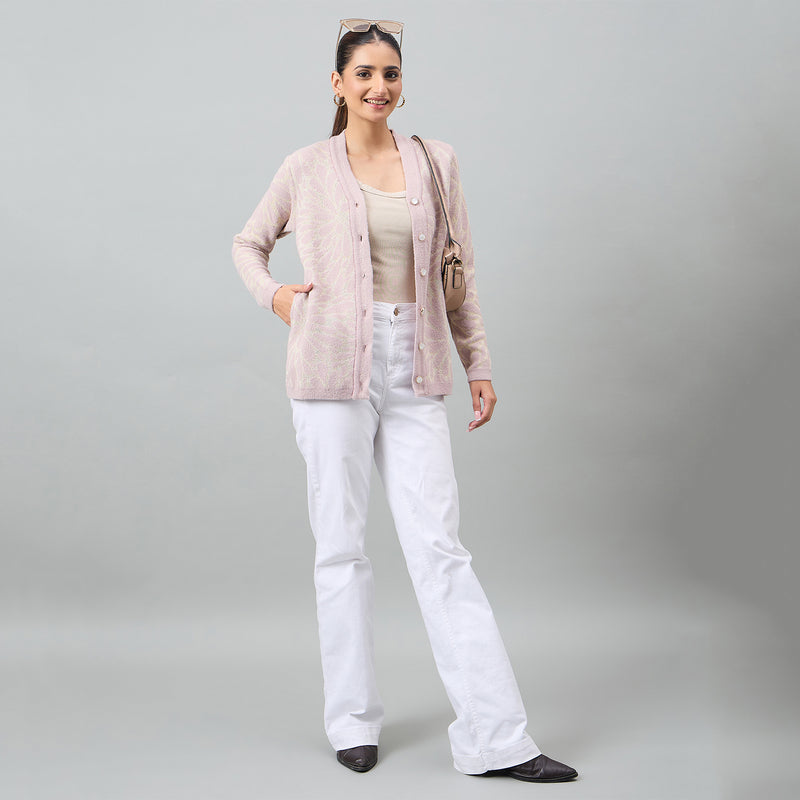 Duke Urban Women Full Sleeve Front Open Regular Cardigan (SDS1366)